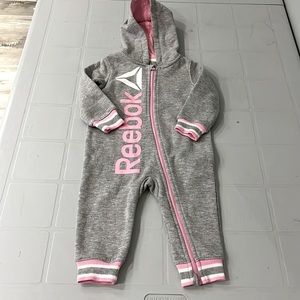 NWOT Baby Girls Reebok onesie or jacket